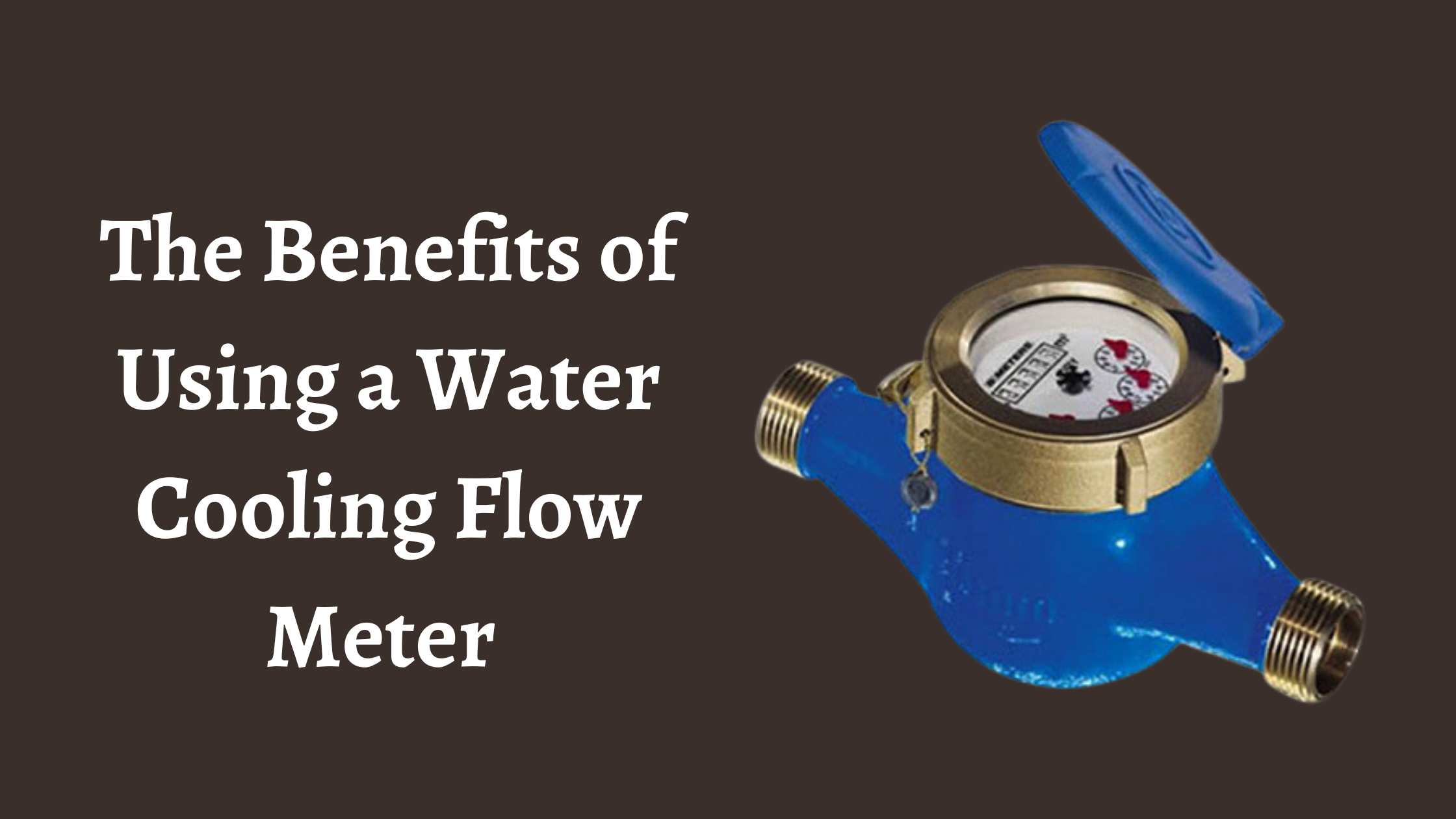 water cooling flow meter